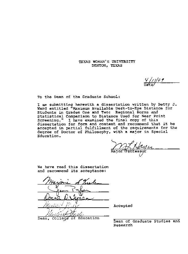 Latex thesis signature page